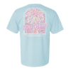 Southern Fried Cotton East Coast Breeze Whimsical Comfort Colors Short Sleeve Chambray Graphic T-shirt
