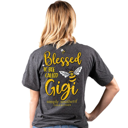Simply Southern Blessed to Be Called Gigi Short Sleeve T-Shirt