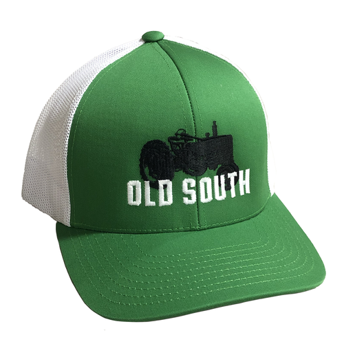 Old South Farm Tractor Mens Snapback Trucker Hat