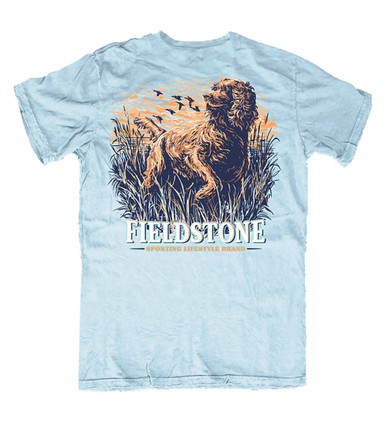 Fieldstone Outdoors Provisions Co. Boykin Marsh Comfort Colors Unisex Short  Sleeve T-Shirt - Southern Clothing