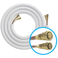 No-Vac Quick Connect Line Set- Focus on valves