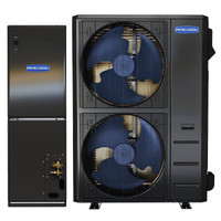 5 ton MRCOOL Universal R454B matched system — double-stacked outdoor condenser and indoor air handler