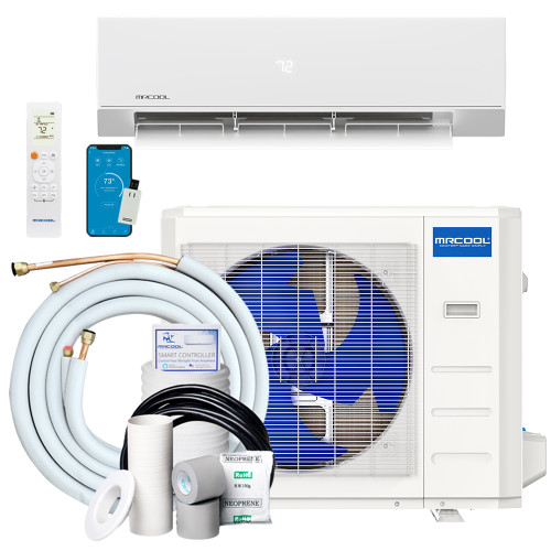 MRCOOL Olympus 4th Generation 9K - 24K BTU single zone system R454B