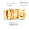 SNY MEN'S ADJUSTABLE LEATHER BELT 
