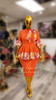 BLOOMING PEPLUM DRESS