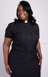 Women's Clergy Shirt RSASW-101