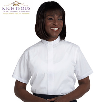 Women's Clergy Shirt RSASW-102