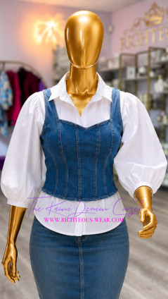 THE KAMI DENIM CORSET