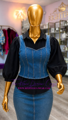 THE KAMI DENIM CORSET