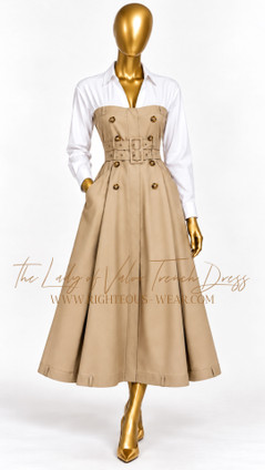 LADY OF VALOR TRENCH DRESS
