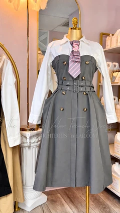 LADY OF VALOR TRENCH DRESS