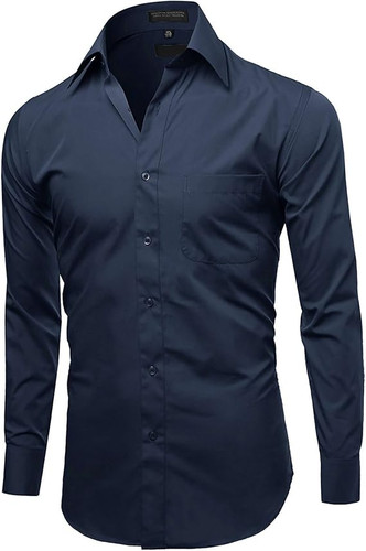 MEN'S OMEGA CLASSIC FIT (Convertible Cuffs) LONG SLEEVE DRESS SHIRT