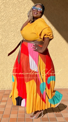 TARACOTTA SKIRT *CLEARANCE*