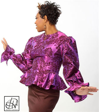 Tawni Haynes Peplum Blouse