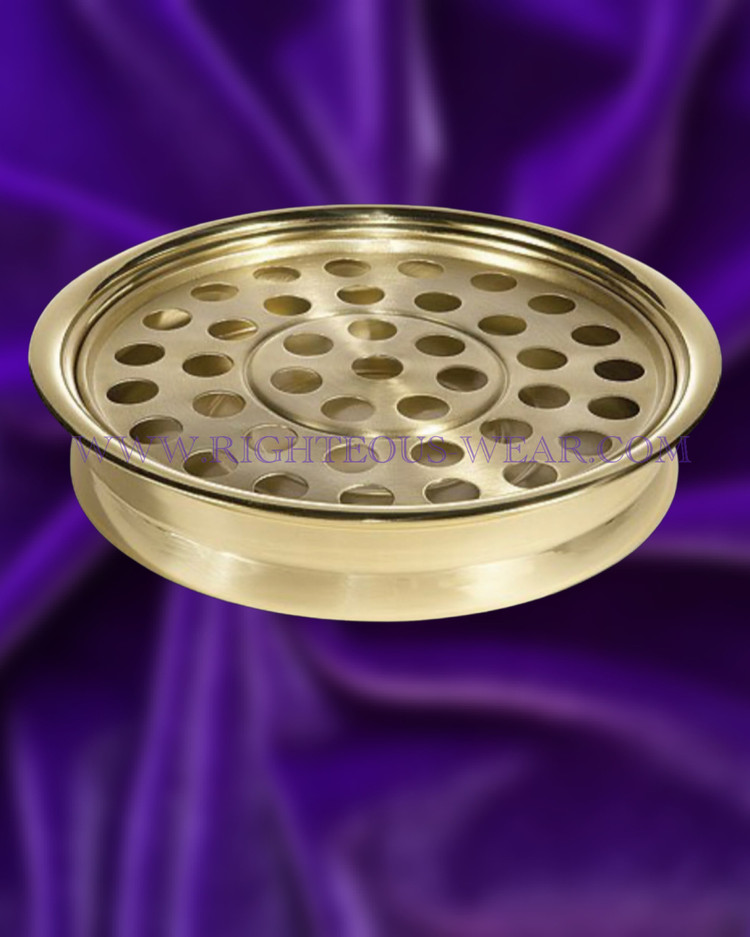 Solid Brass Communion Tray