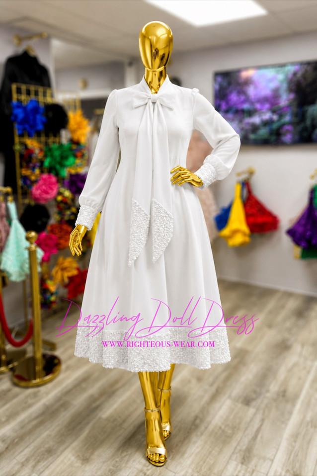 DAZZLING DOLL DRESS