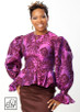 Tawni Haynes Peplum Blouse