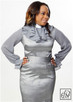 TAWNI HAYNES TIERED RUFFLE CLERGY BLOUSE
