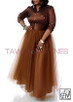 TAWNI HAYNES HIGH WAIST TULLE SKIRT