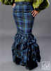 TAWNI HAYNES ROUCHED SKIRT