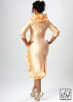 TAWNI HAYNES RUFFLE PENCIL DRESS