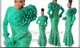 TAWNI HAYNES CUSTOM MERMAID FLOWER GOWN