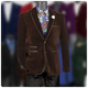 RSA VINCI BS-02 Slim Fit Velvet Sport Coat