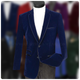 RSA VINCI BS-02 Slim Fit Velvet Sport Coat