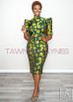 TAWNI HAYNES SUNSHINE PENCIL DRESS