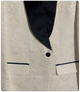 Slim Fit Vested Jacquard Fabric Tuxedo