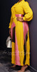 PINK IMPOSED PLEATED MAXI DRESS 