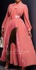 PINK IMPOSED PLEATED MAXI DRESS 