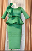 TRINITY PEPLUM DRESS 