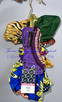 TAWNI HAYNES EXTENDED ETHNIC PRINT FLOWER PIN