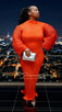 VOLUTE DINNER DRESS 