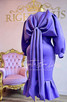 KENYETTA BOW BACK DRESS