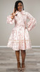 JACQUARD - FLORAL - MAUVE/GOLD
