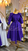 KRISTY CAPED DRESS 
