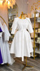 KRISTY CAPED DRESS 