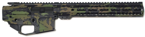 "Tiger's Wood" finish on upper and lower receivers. "Tiger's Wood" finish on upper and lower receivers.