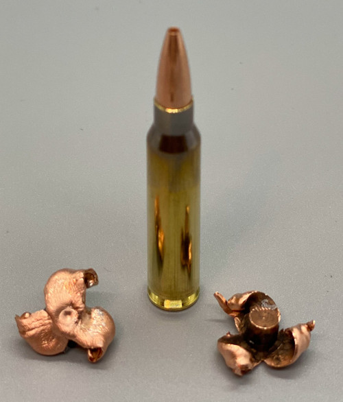 7.62x39 124gr TCX (Total Copper X-panding) Solid Copper Defensive