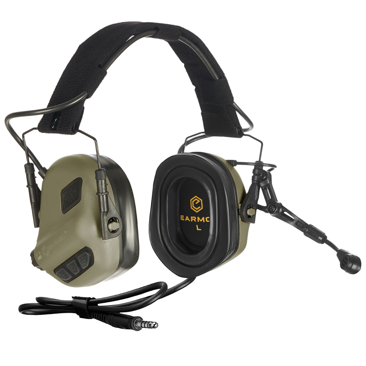 【新品】EARMOR M32 ヘッドセット オリーブグリーン OD Earmor M32 PLUS Earmuffs - Green