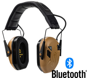 Earmor M300T Bluetooth Electronic Noise Cancelling Ear Muffs Coyote Brown Earmor M300T Bluetooth Electronic Noise Cancelling Ear Muffs Coyote Brown