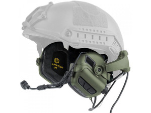 Earmor M16A-TW Rail Mount Kit for Earmor M31/M32 PLUS to for EXFIL® Helmet Rails (Team Wendy Helmet) - Foliage Green Earmor M16A-TW Rail Mount Kit for Earmor M31/M32 PLUS to for EXFIL® Helmet Rails (Team Wendy Helmet) - Foliage Green