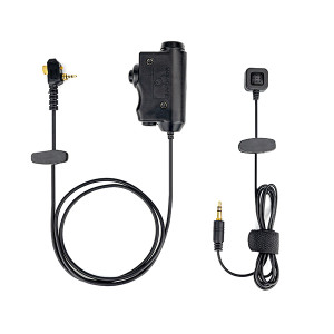 Earmor M52 Tactical PTT (push to talk) with Finger Button - Kenwood Earmor M52 Tactical PTT (push to talk) with Finger Button - Kenwood