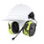 Earmor C51H Bluetooth PPE Ear Muffs Hard Hat Mount - Green Earmor C51H Bluetooth PPE Ear Muffs Hard Hat Mount - Green