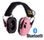 Earmor M300T Bluetooth Electronic Shooters Ear Muffs Pink