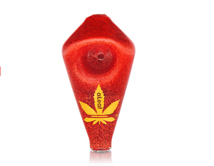 Aleaf Glass Glitz Cone Hand Pipe