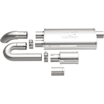 MagnaFlow 5 in. x 8 in. x 18 in. Oval Straight-Through Performance Exhaust Muffler 14006