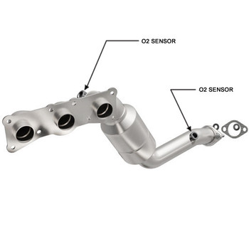 Magnaflow 51222_Conv Df 08-09 528i 3.0l Front